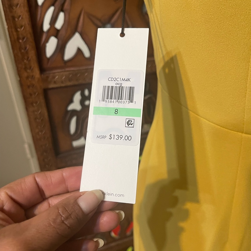 Calvin Klein Sleeveless Jumpsuit - Picture 3 of 4